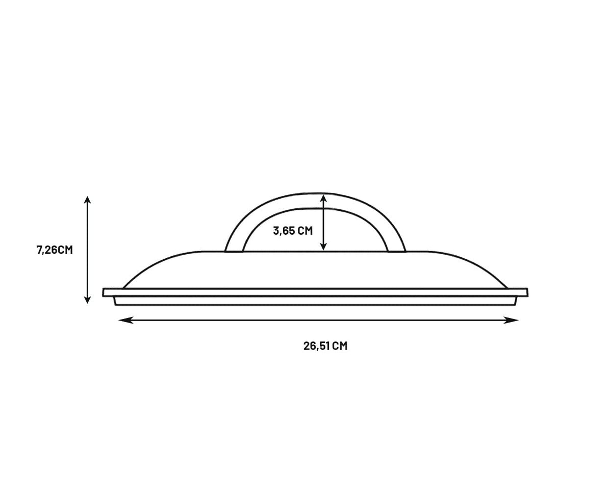 Pre-Seasoned Cast Iron Lid 10.25 Inches G373021