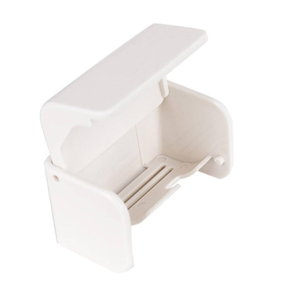 2 Pack Wall Mount Plastic Electric Toothbrush Holder N587869