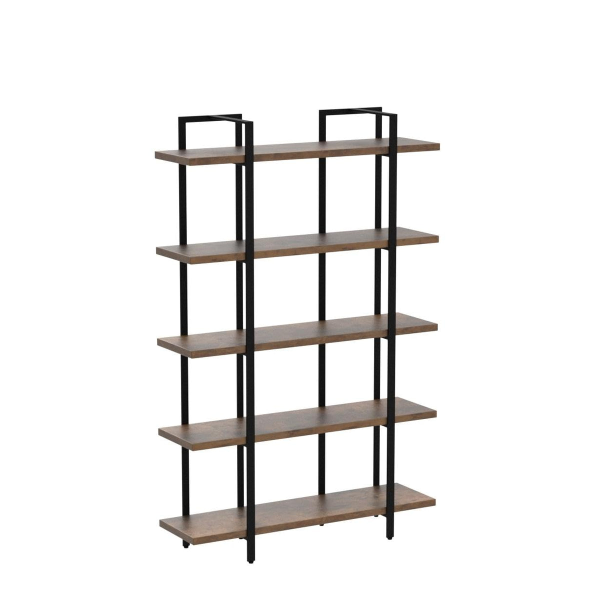 5-Tier Wood and Metal Book Shelf J11411