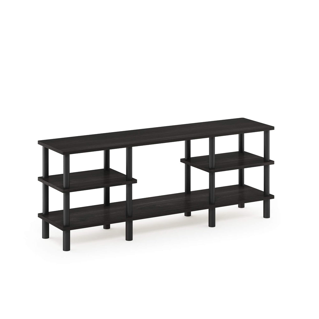 Espresso 3-Tier Open Shelf TV Stand N937