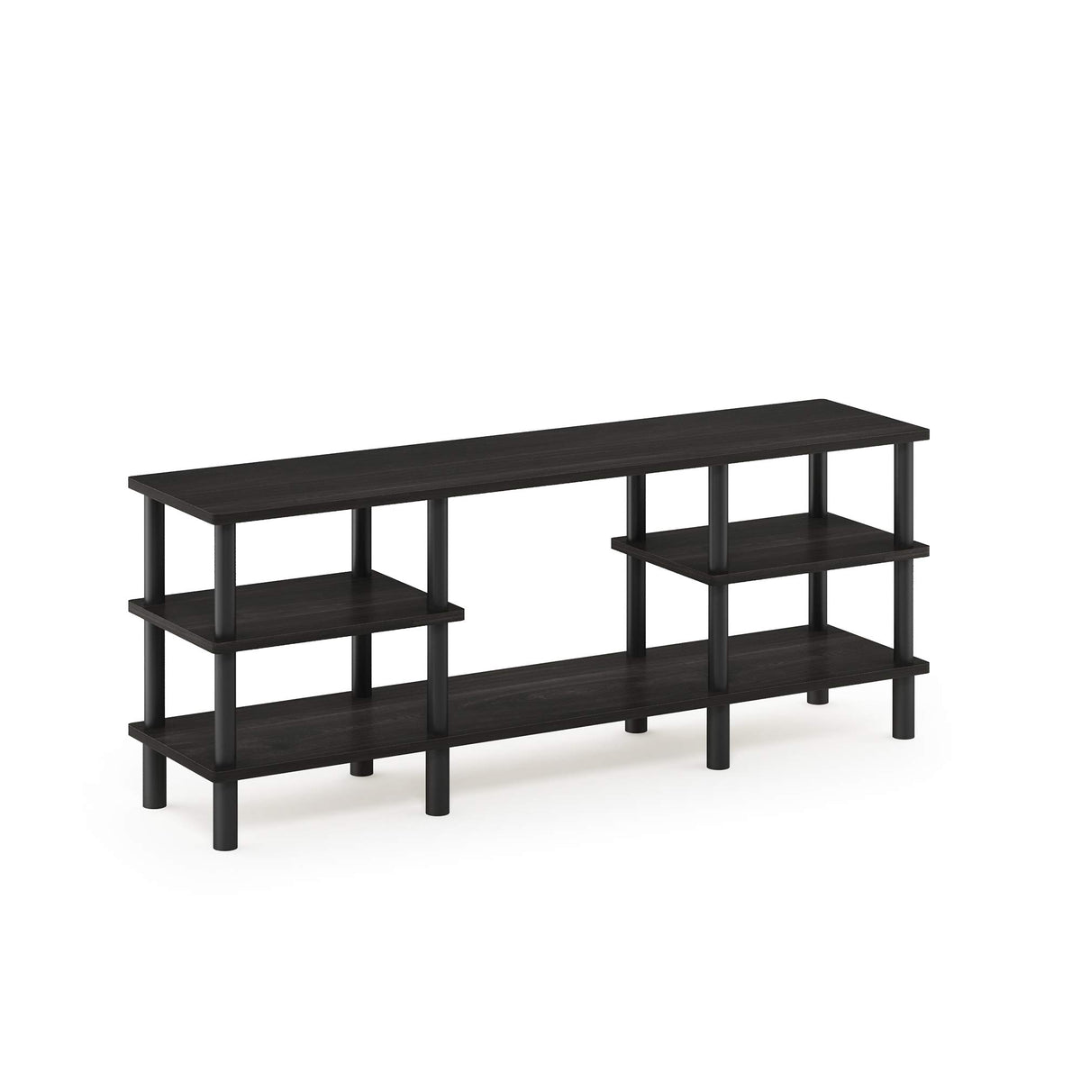 Espresso 3-Tier Open Shelf TV Stand N937