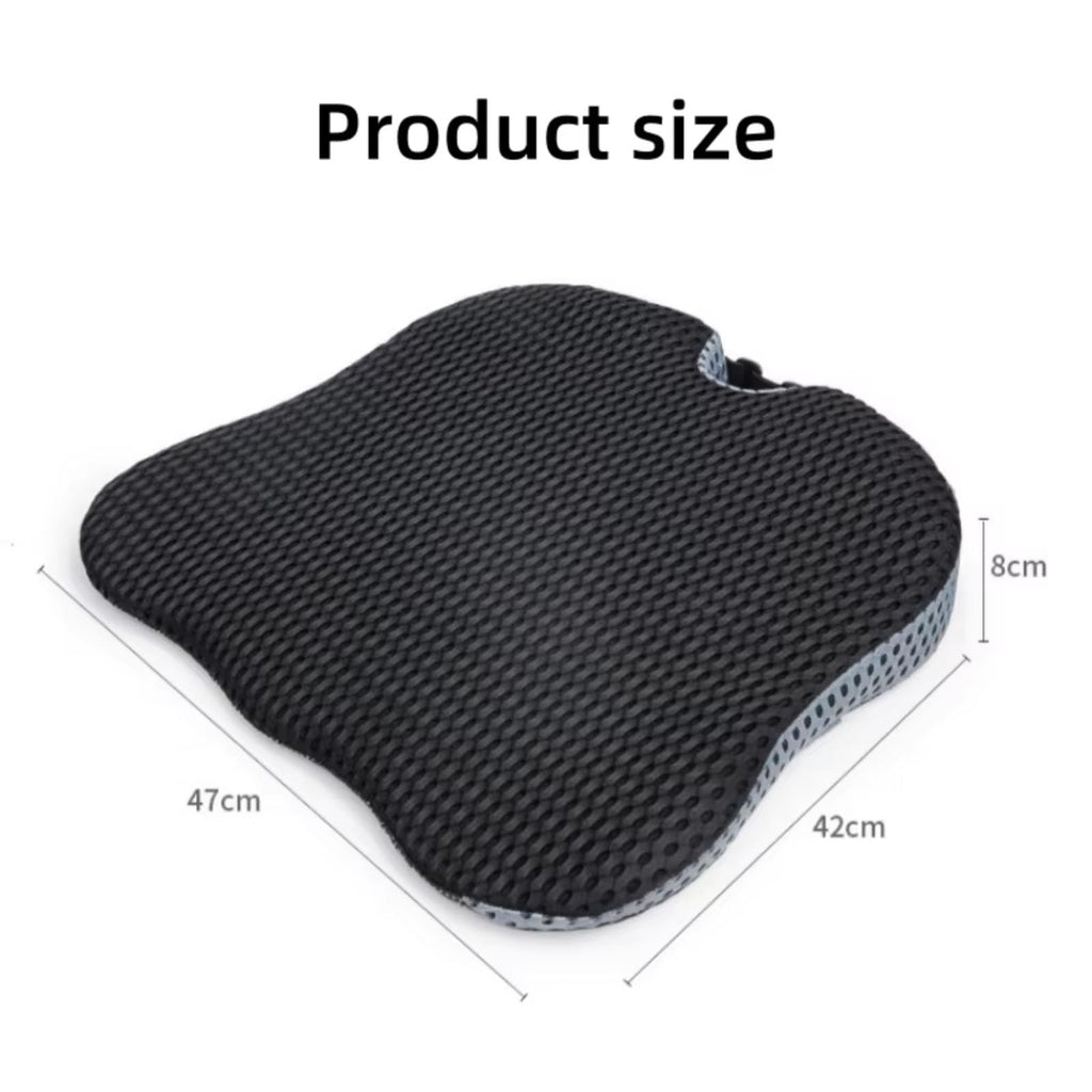 Memory Foam Booster Cushion Wedge Grey K61970