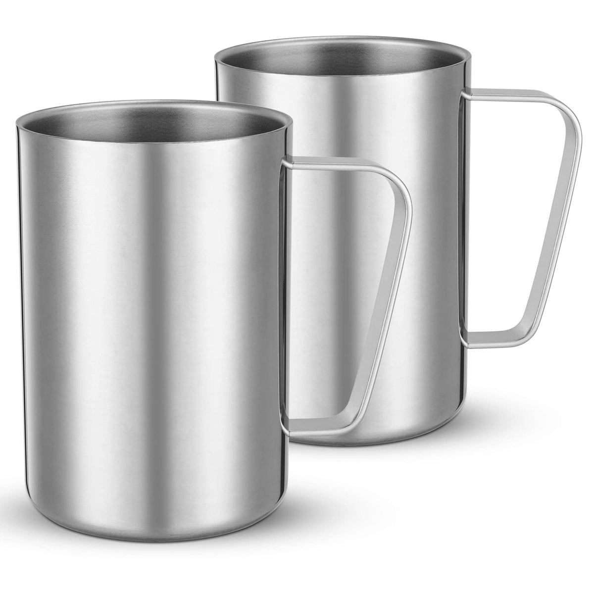 2 Pcs 16.9oz Stainless Steel Double Wall Vacuum Insulated Mug I825929