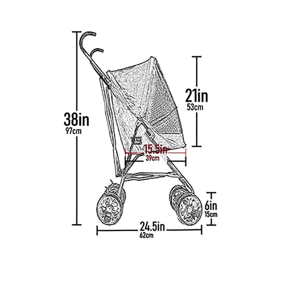 Pet Gear Travel Lite Plus Stroller M444413