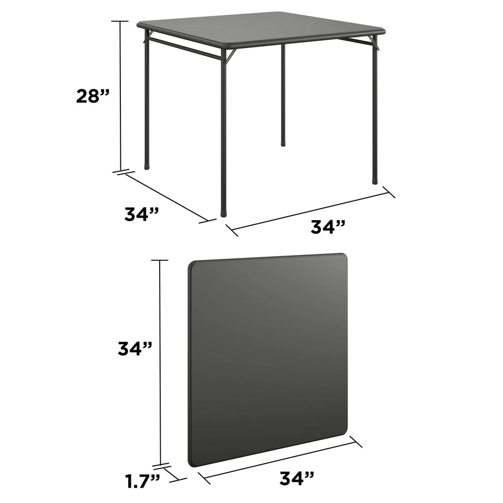 34" Square Folding Card Table M7648
