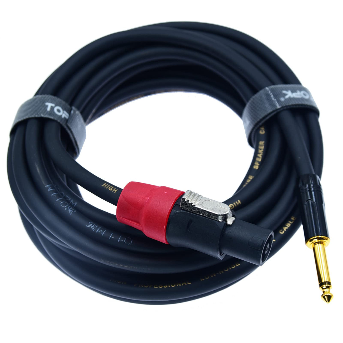 2Pcs 14 awg Speaker Cable with Twist Lock Z3263