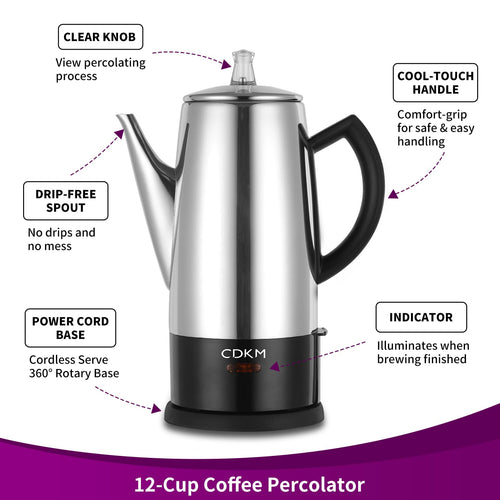 12-Cup Electric Percolator S26765
