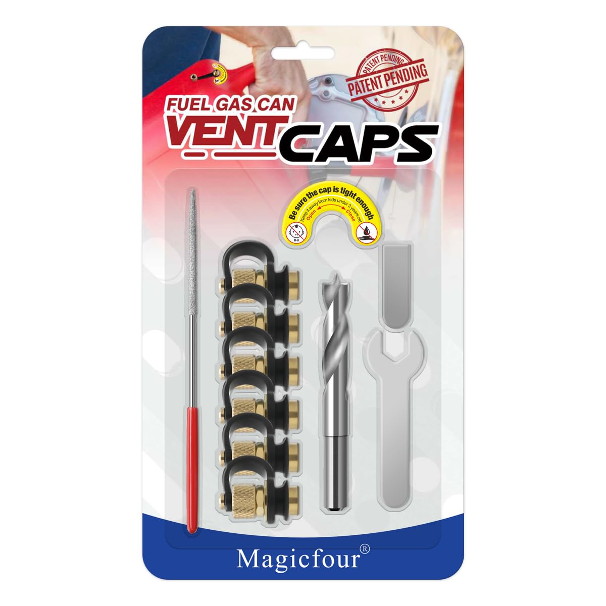 Gas Can Vent Caps 6 Pack A2356