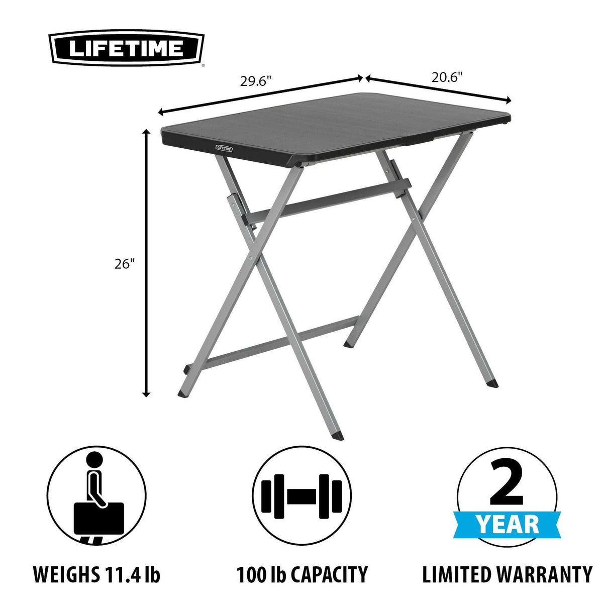 30-Inch Folding Table F9293