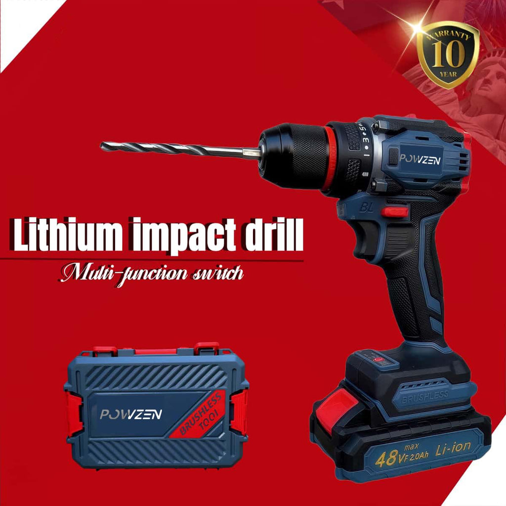 36V Cordless Hammer Drill Impact Driver Set 2.0AH Battery G32057