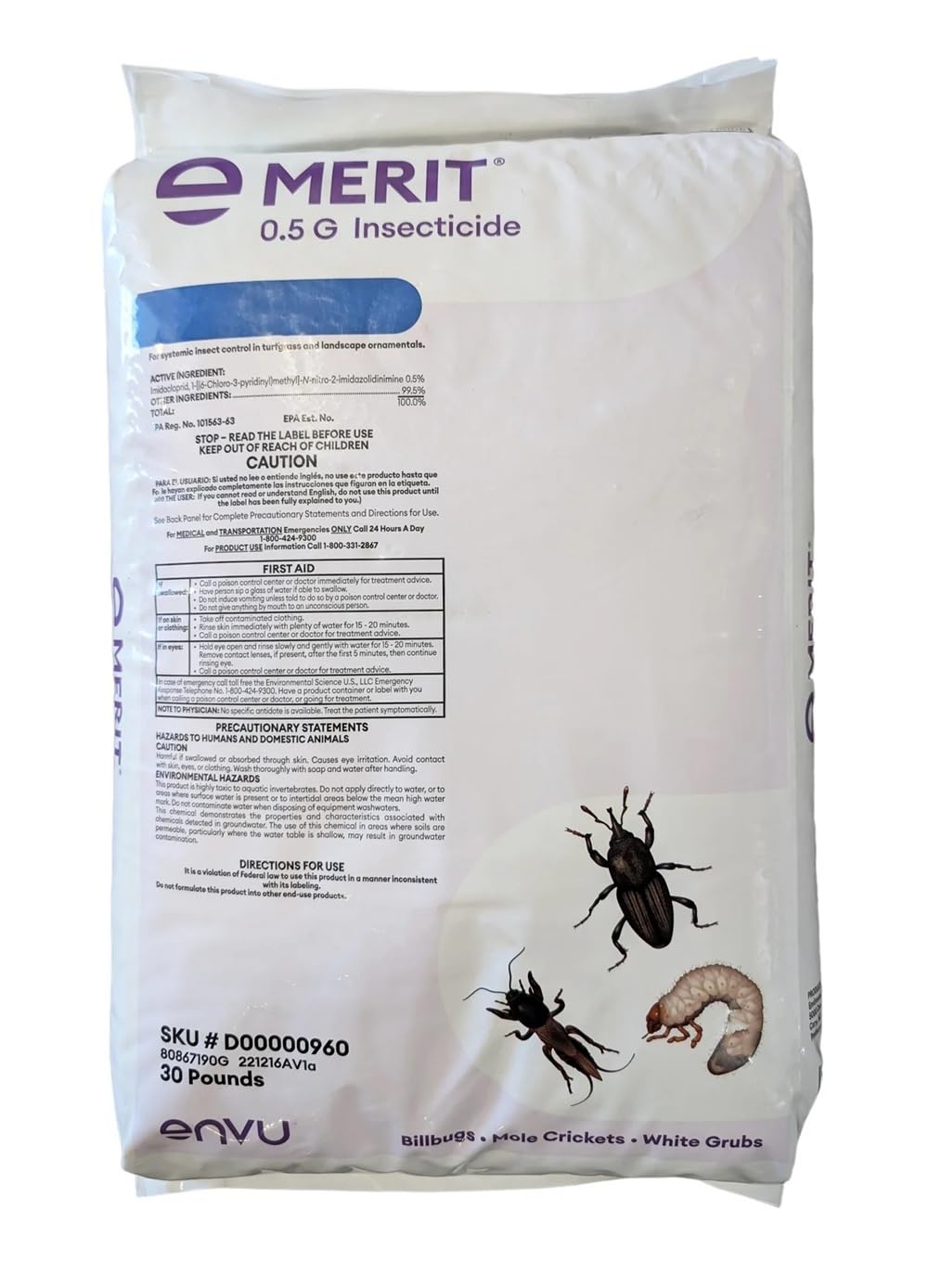 Granular Systemic Insect Control 30 Pound Bag X1101