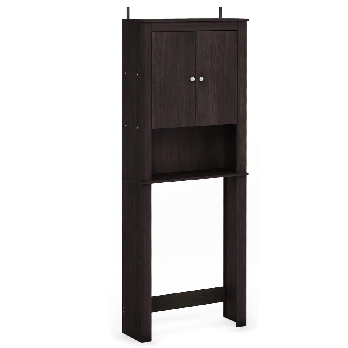 Black Over The Toilet Storage Cabinet U999