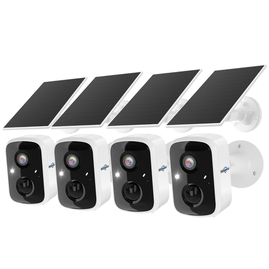 4 Pack Wireless Solar Security Camera N35942