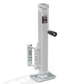 Square Trailer Jack, 15" Lift, Heavy Duty Swivel T122491
