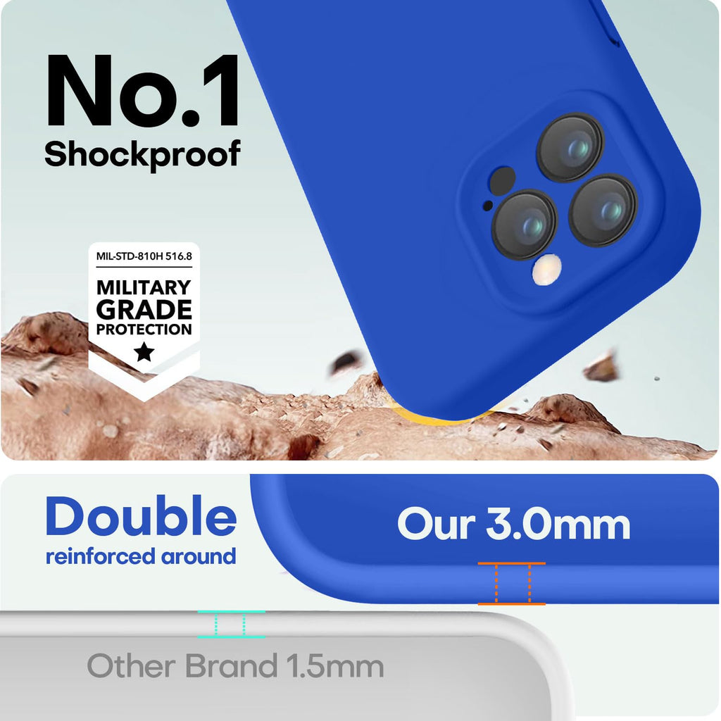 iPhone 13 Pro Max Silicone Shockproof Phone Case A975984