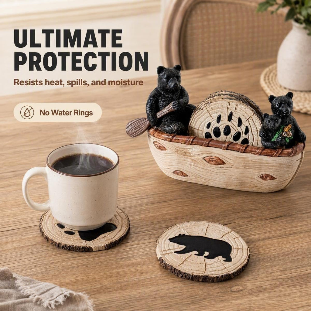 6 Pcs Coasters Set Z286