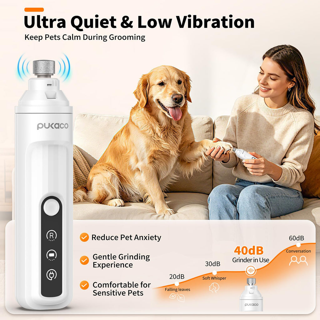 Electric Dog Nail Grinder with LED Light U97655