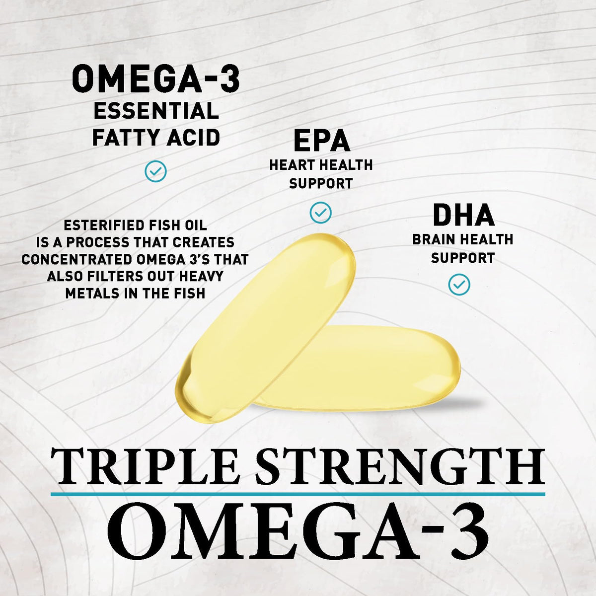 2400mg Omega 3 Fish Oil Softgels T769
