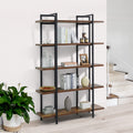5-Tier Wood and Metal Book Shelf J11411