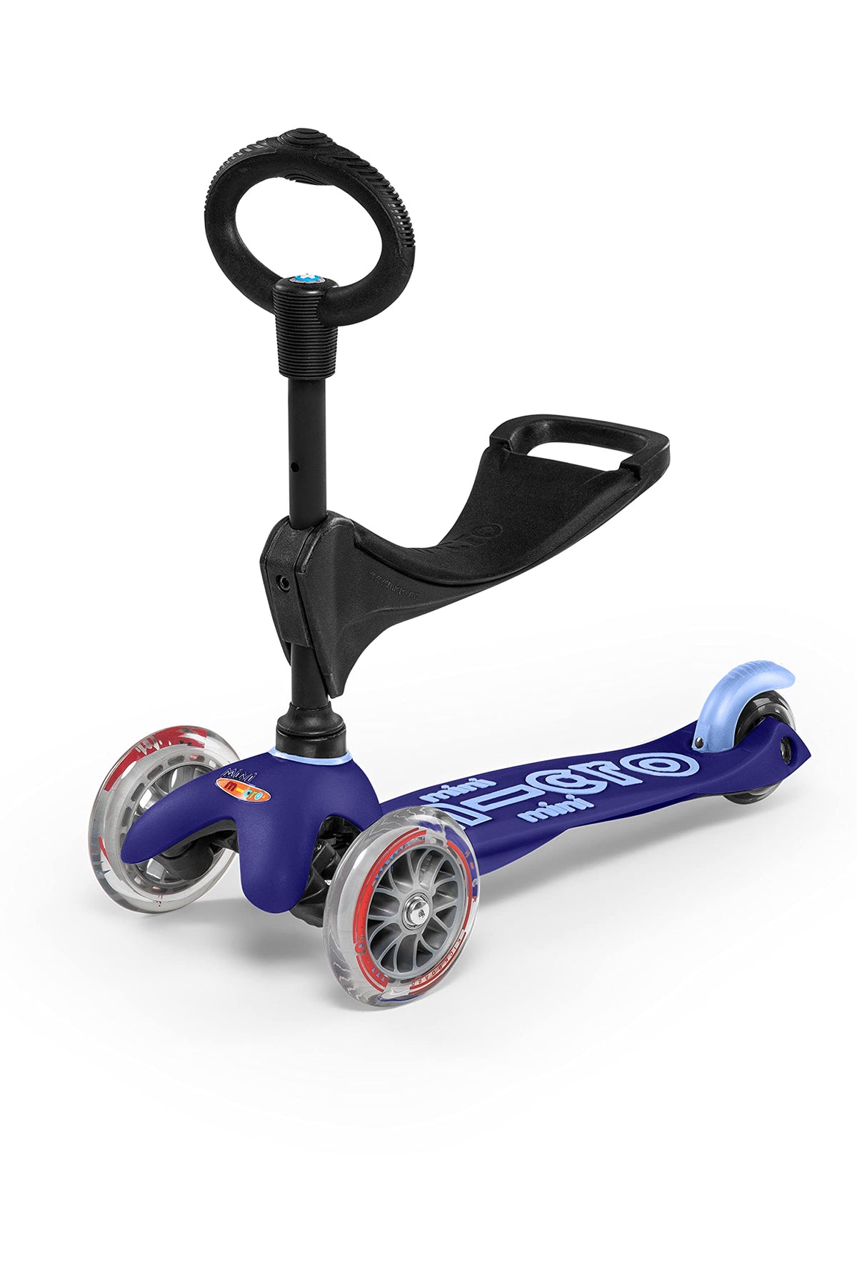 3-in-1 Toddler Scooter with Removable Parent Push Bar Y590694