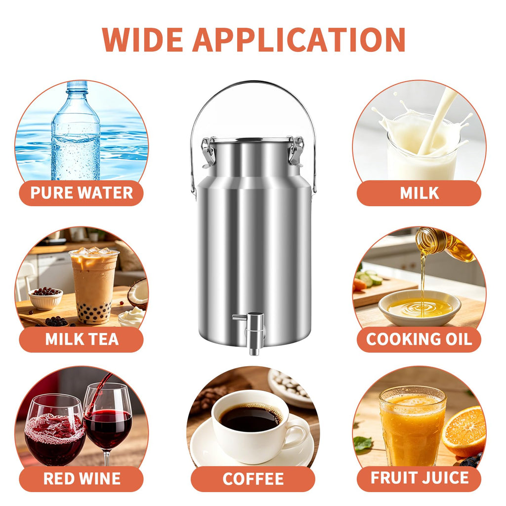 10L Stainless Steel Water Dispenser with Faucet E159