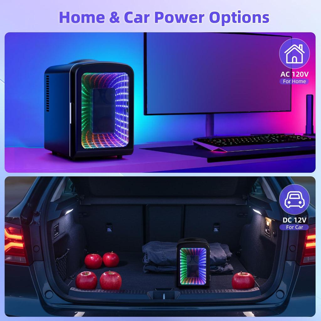 Black 4L Mini Refrigerator C673