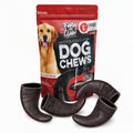4 Pack Large 8-Inch Dog Horn Chews L3544