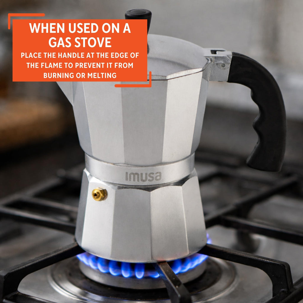 Aluminum Stovetop 6-cup Espresso Maker D4122