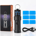 Portable Ultrasonic Mosquito Repeller with Carabiner Hook (6 Refills) I25093