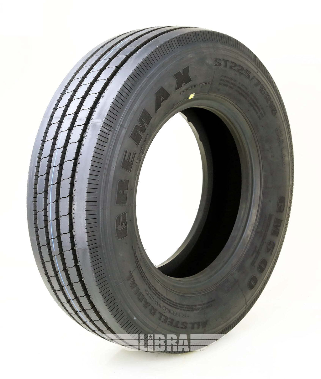 4 Heavy Duty Steel Trailer Tires 225/75R15 14 Ply K389