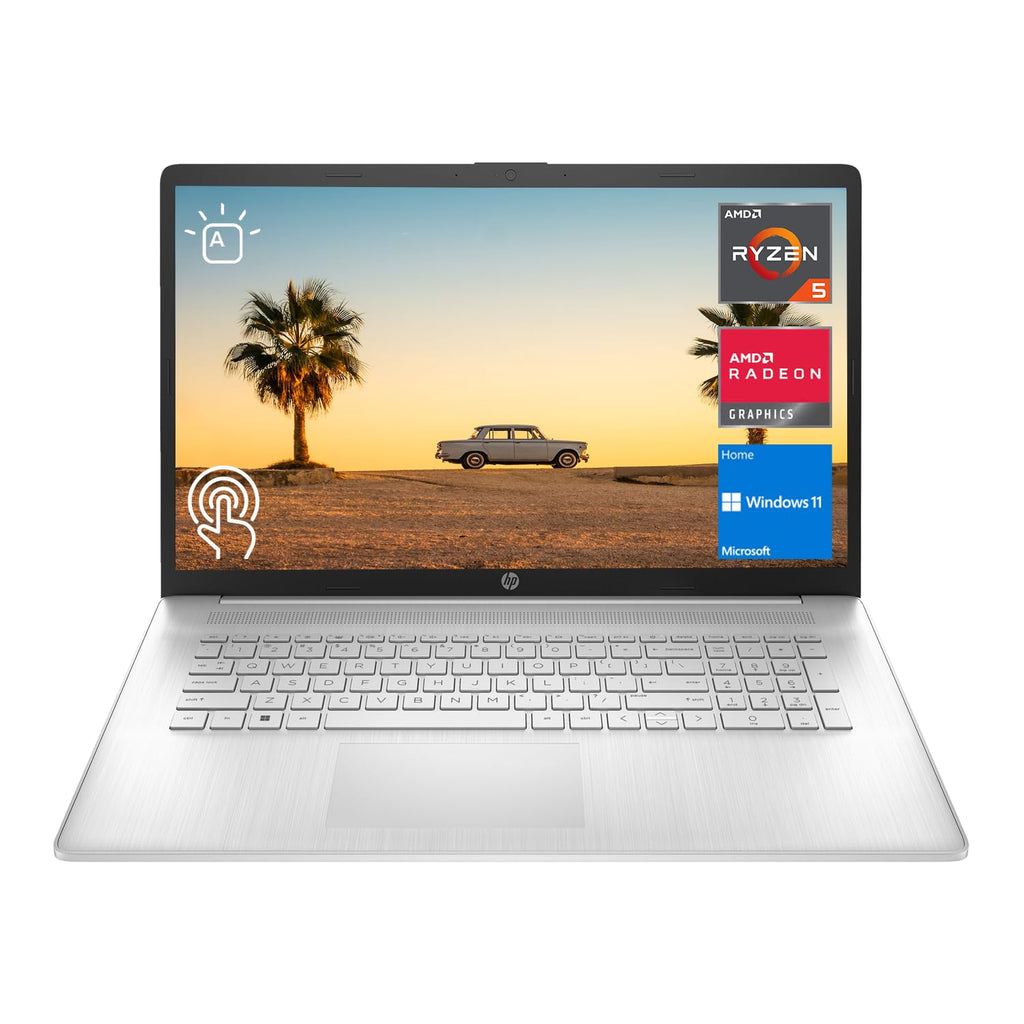 17.3" HD+ Touchscreen Laptop, AMD Ryzen 5, 16GB RAM, 512GB SSD, Silver V910