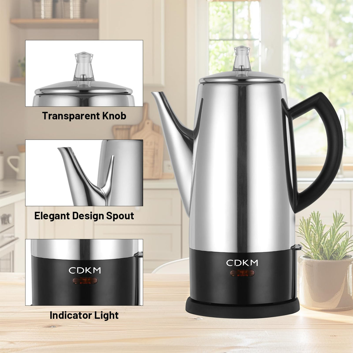 12-Cup Electric Percolator S26765