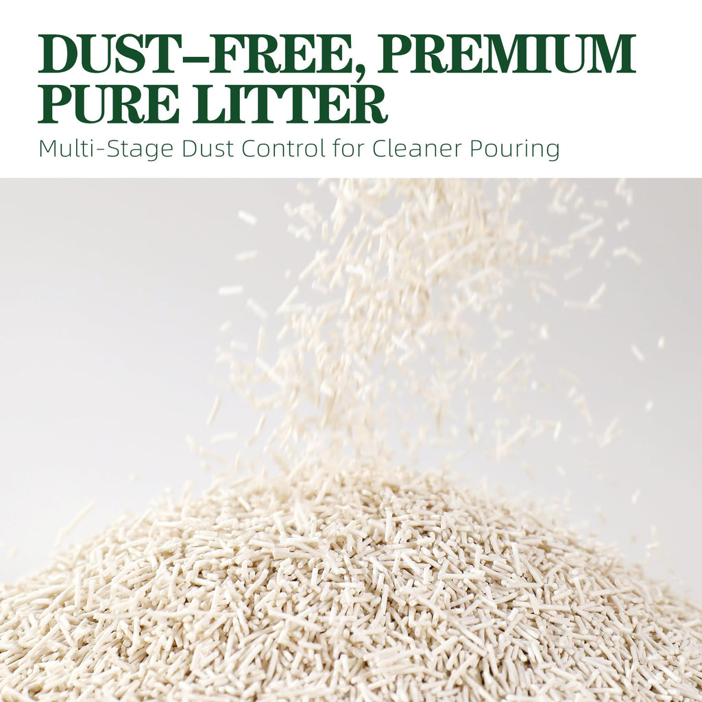 Tofu Cat Litter Clumping Flushable Plant-Based 20.8lbs I66480