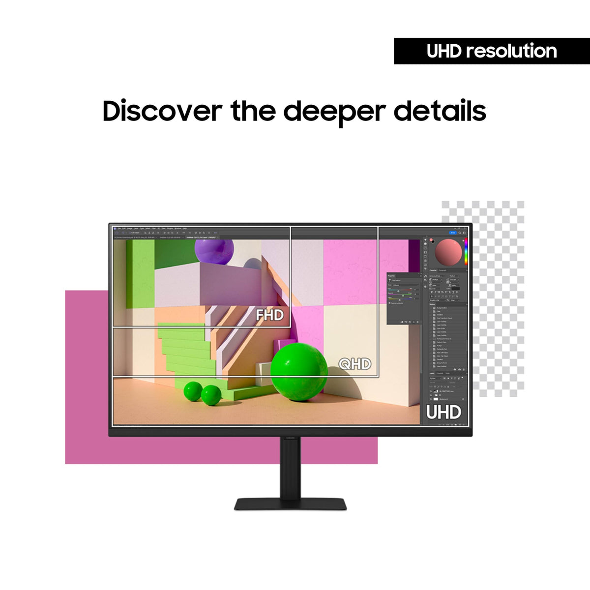 32" 4K UHD IPS HDR10 Monitor with Speakers O656849