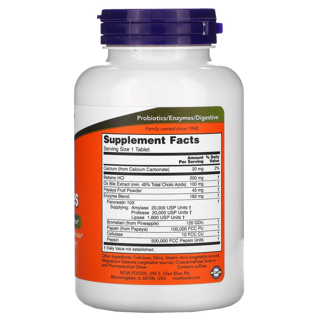 Super Enzymes 180 Tablets M960274