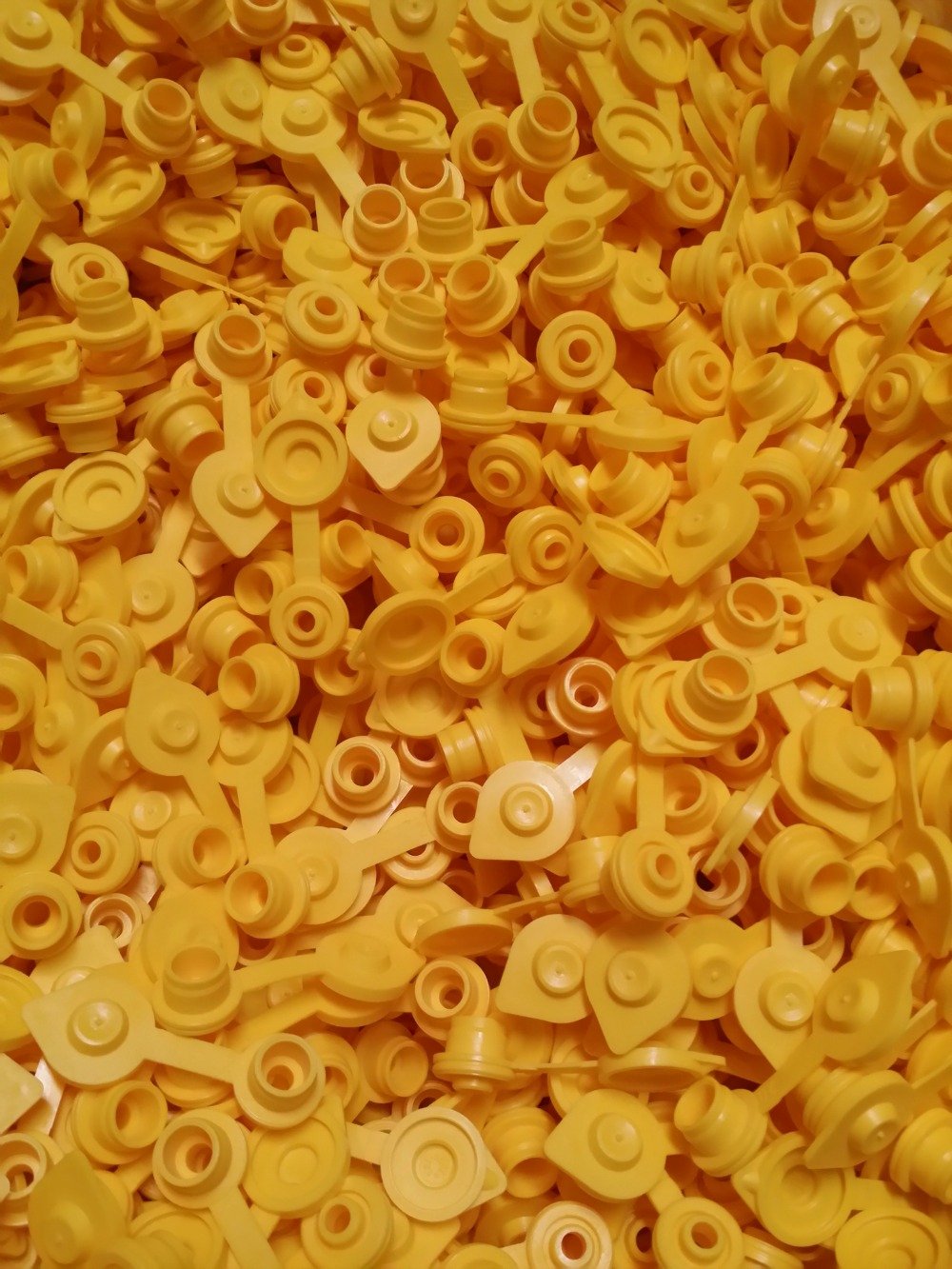 Yellow Plastic Gas Can Vent Caps B317197