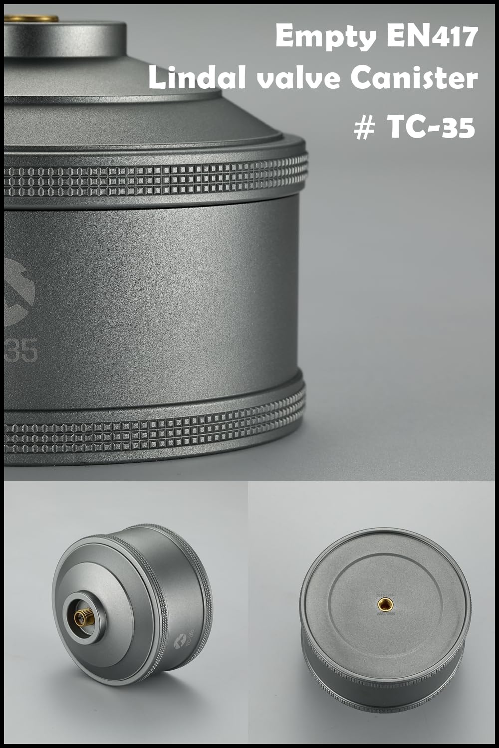 Empty Refillable Gas Canister 110g W2292