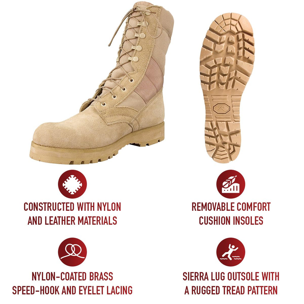 8 Inch Tactical Boots M4396