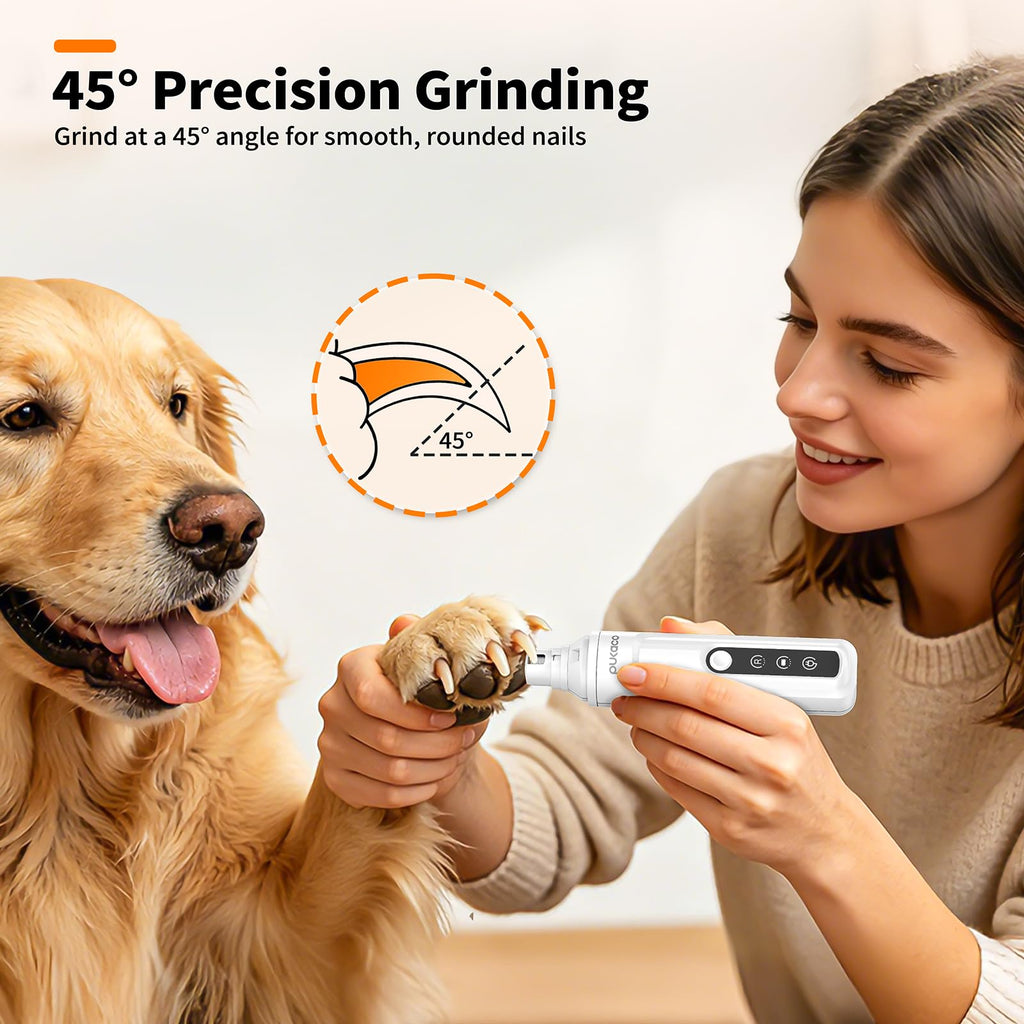 Electric Dog Nail Grinder with LED Light U97655