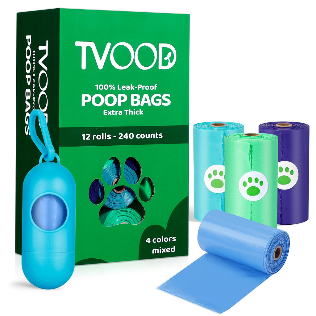 Dog Poop Bags Rolls 240 Count Leakproof B691