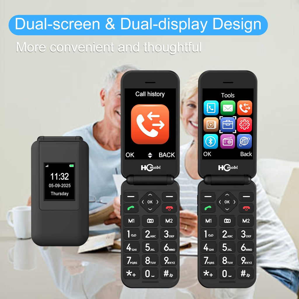 Unlocked Flip Phone Dual Screen P5248