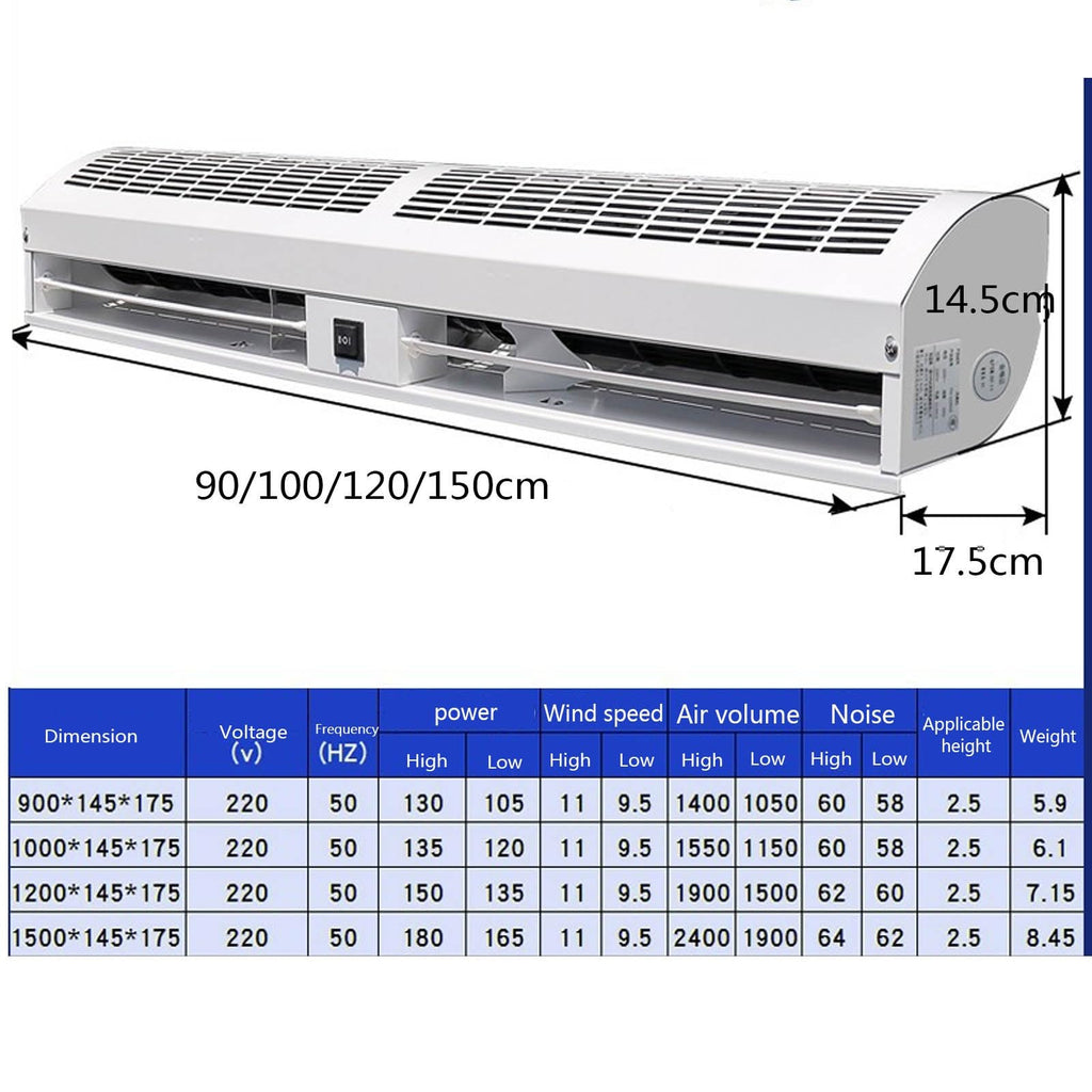Silent Air Curtain B994