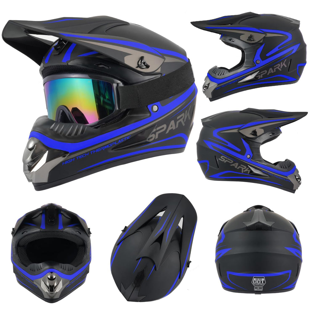 Kids Motocross Full Face Helmet I674