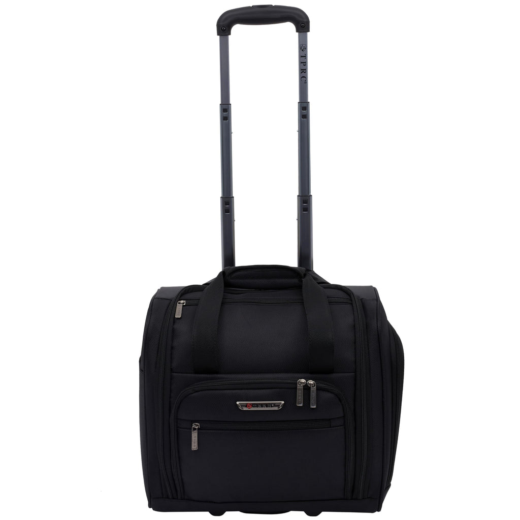 15” Underseat Carry-On Luggage with USB Charging Port, Black P441