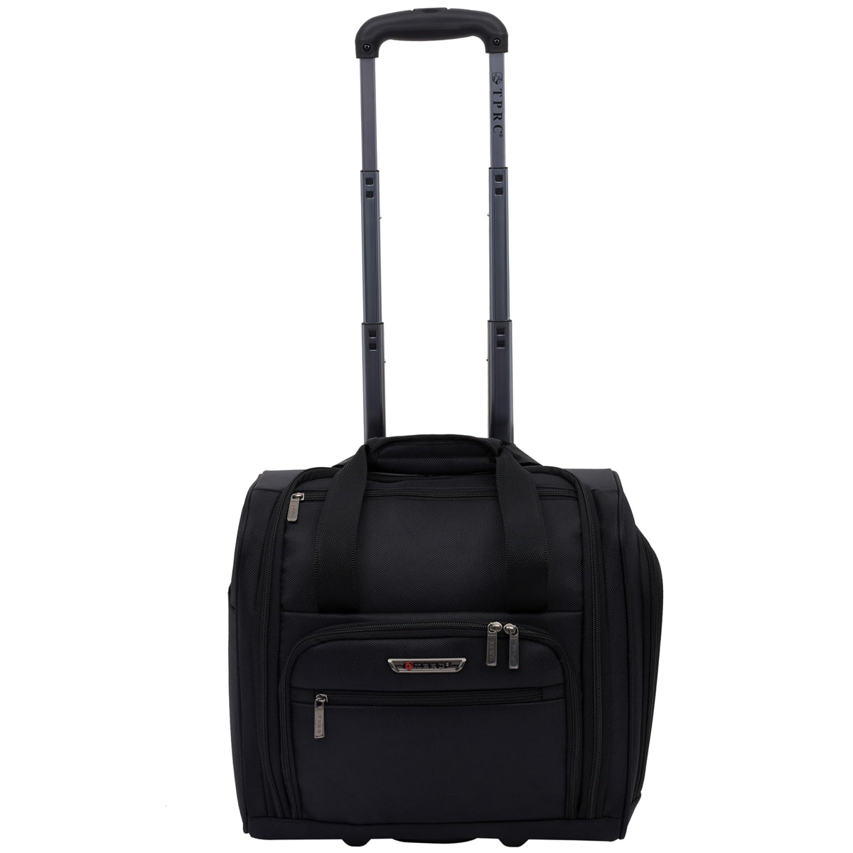 15” Underseat Carry-On Luggage with USB Charging Port, Black P441