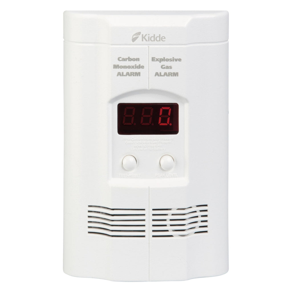 Carbon Monoxide & Explosive Gas Alarm with Digital Display F85396