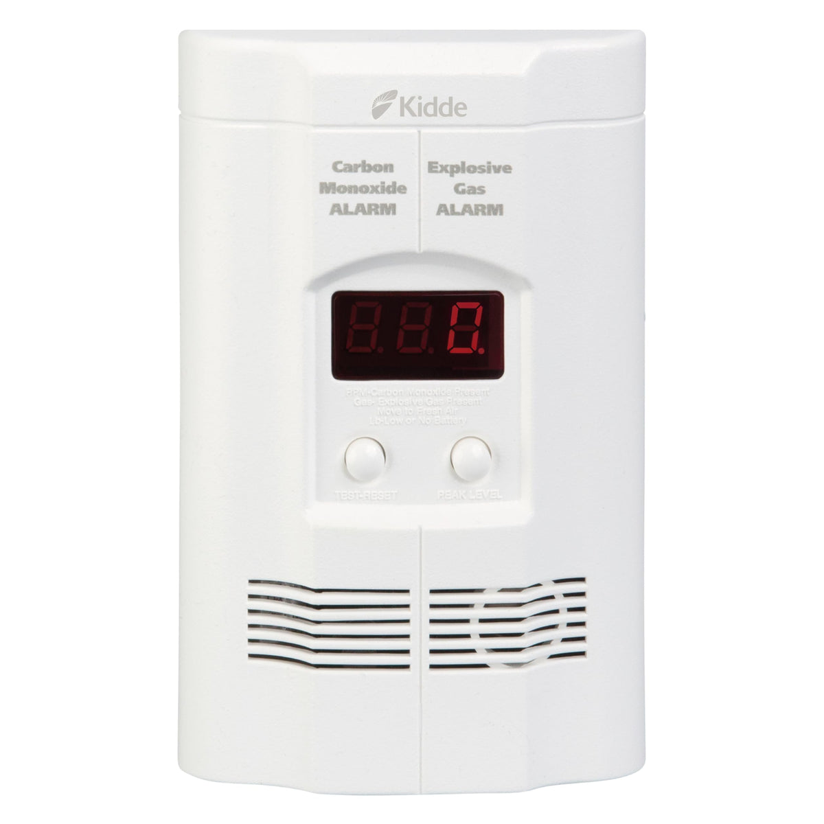 Carbon Monoxide & Explosive Gas Alarm with Digital Display F85396