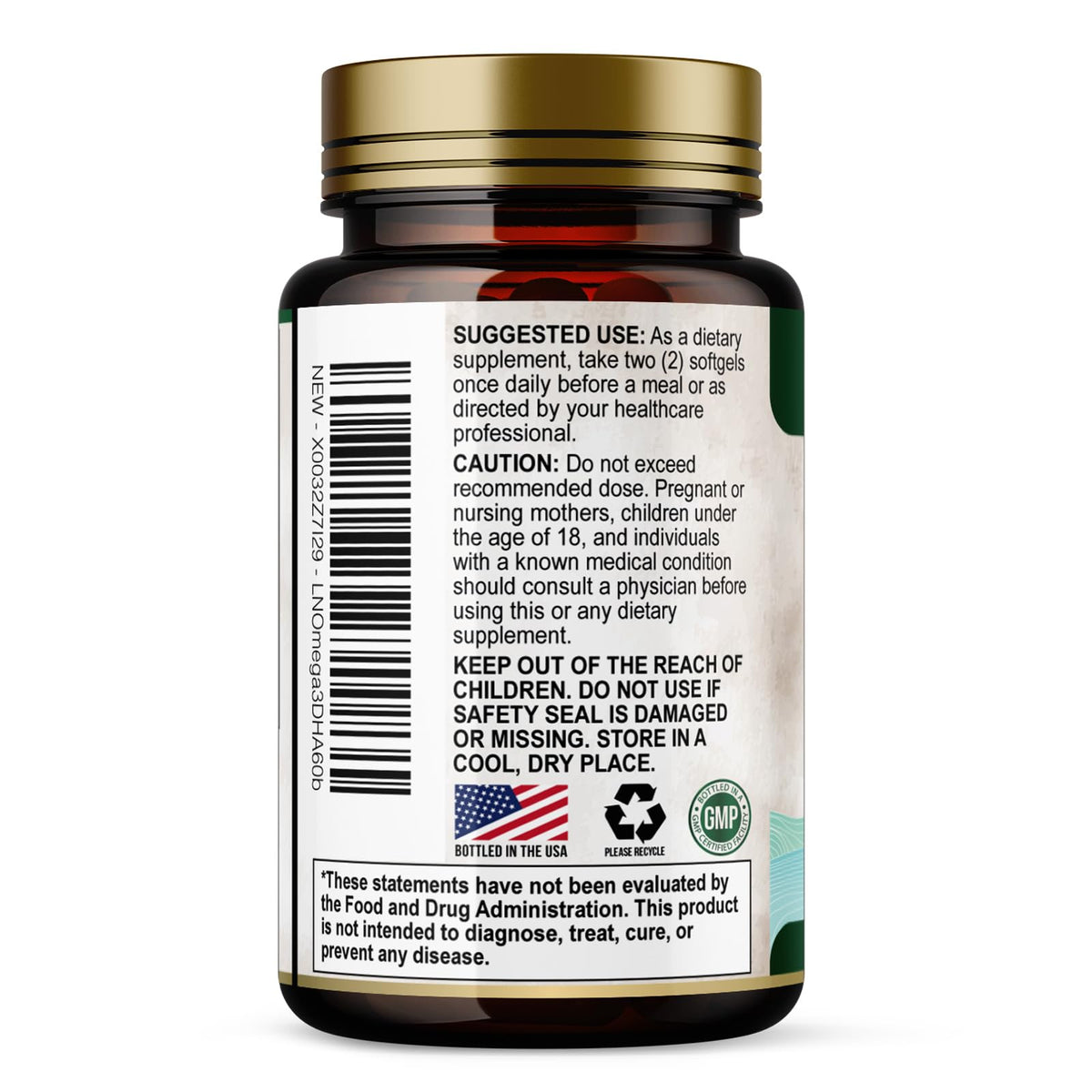 2400mg Omega 3 Fish Oil Softgels T769