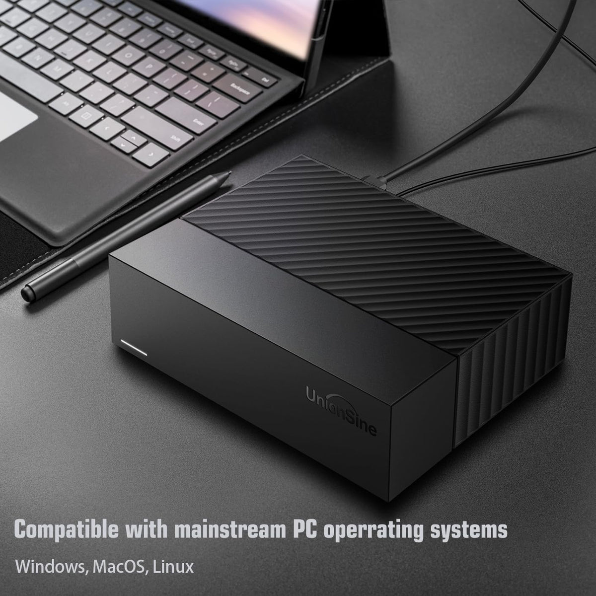 10TB USB3.0 3.5" Desktop External Hard Drive F7775