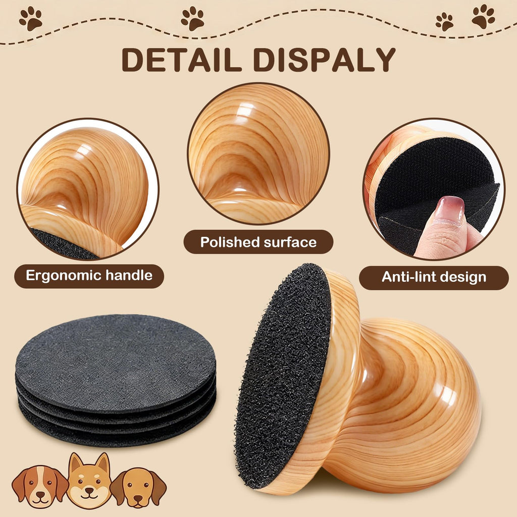 Dog Nail File Grinder Board with 4-Pack Replaceable Sandpaper Discs D643